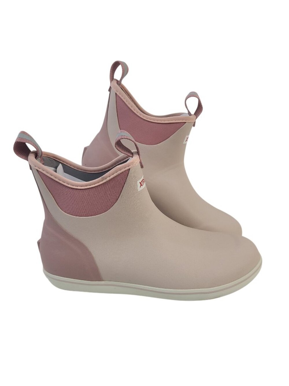 NEW Xtratuf Women's 6" Ankle Deck Boots Blush Pink Waterproof Sz 11